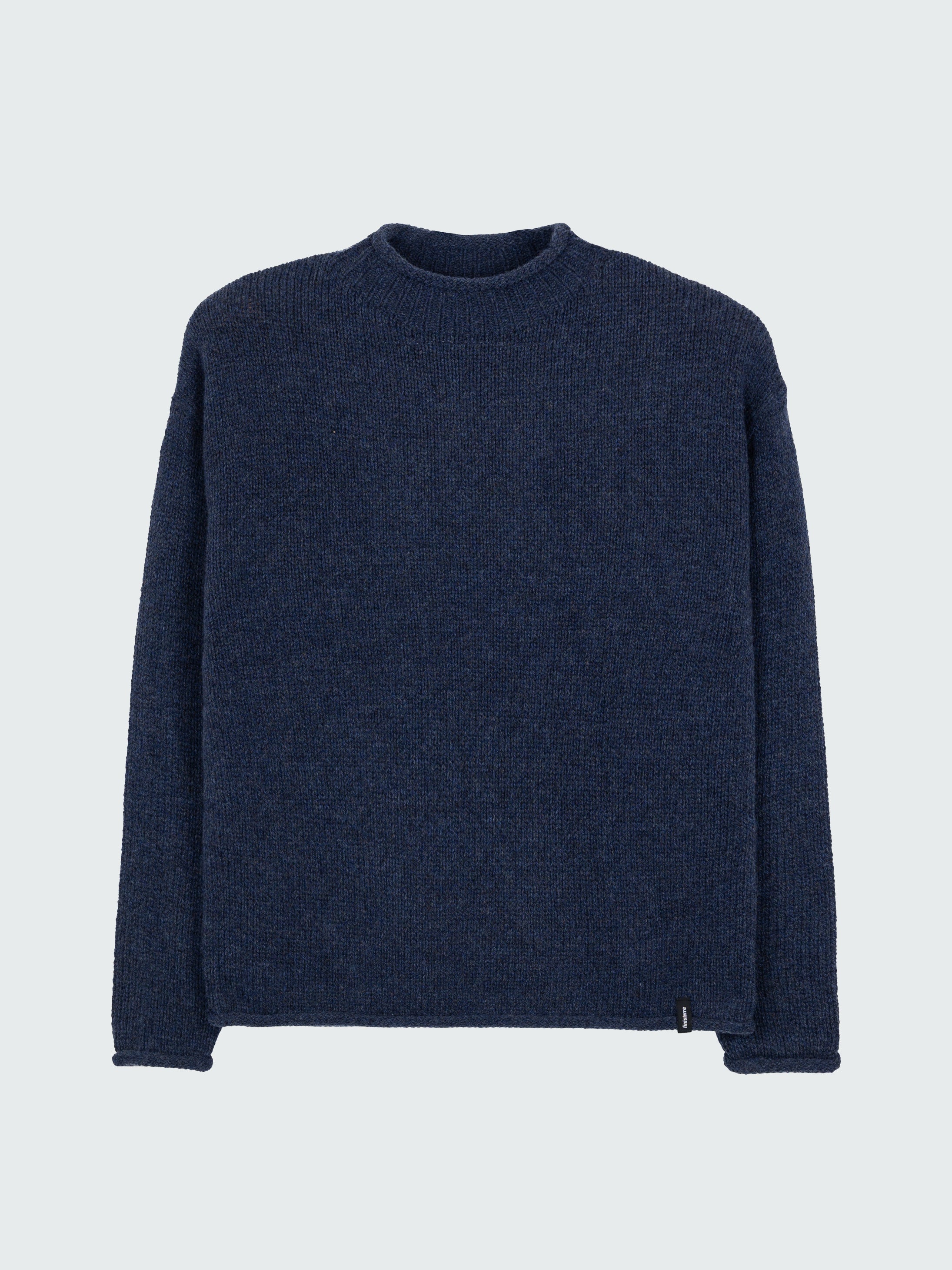 Wool Blend Jumper in Deep Blue - Taran