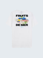 Organic Cotton T-Shirt in White - Fruits De Mer