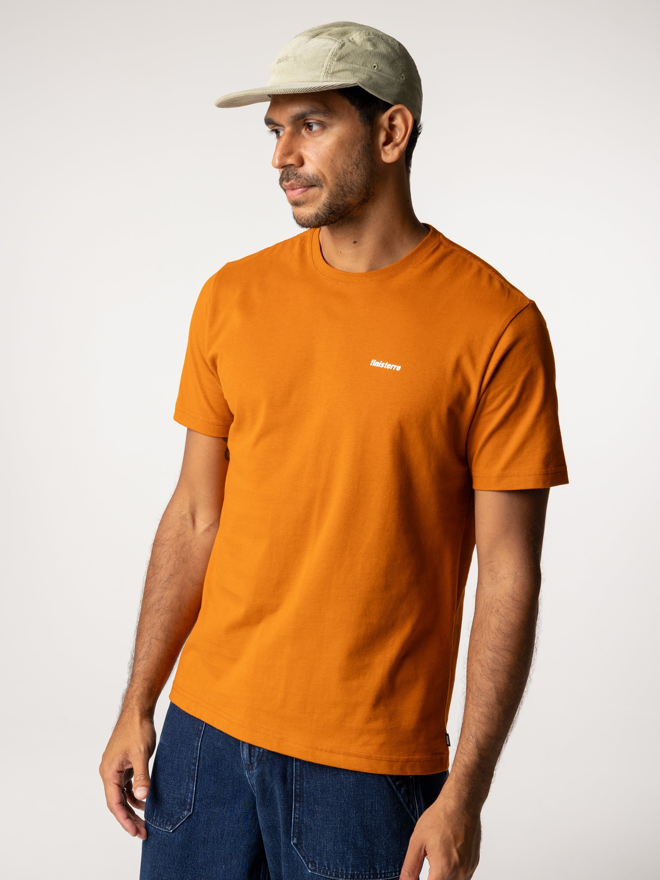 Organic Cotton T-Shirt in Copper - Harlyn