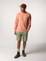 Organic Cotton Logo T-Shirt in Pink - Harlyn