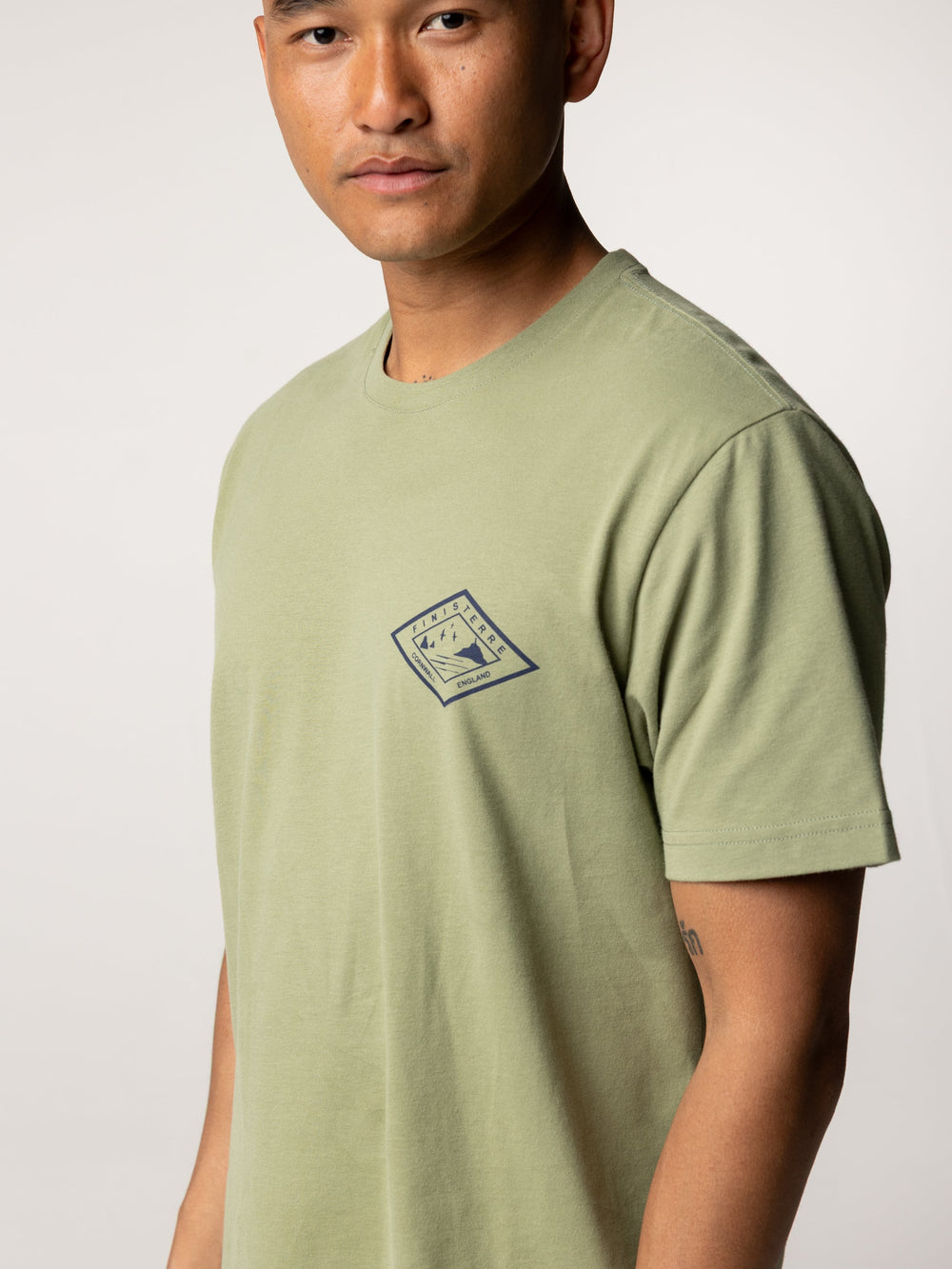 Diamond Logo Tee in Green