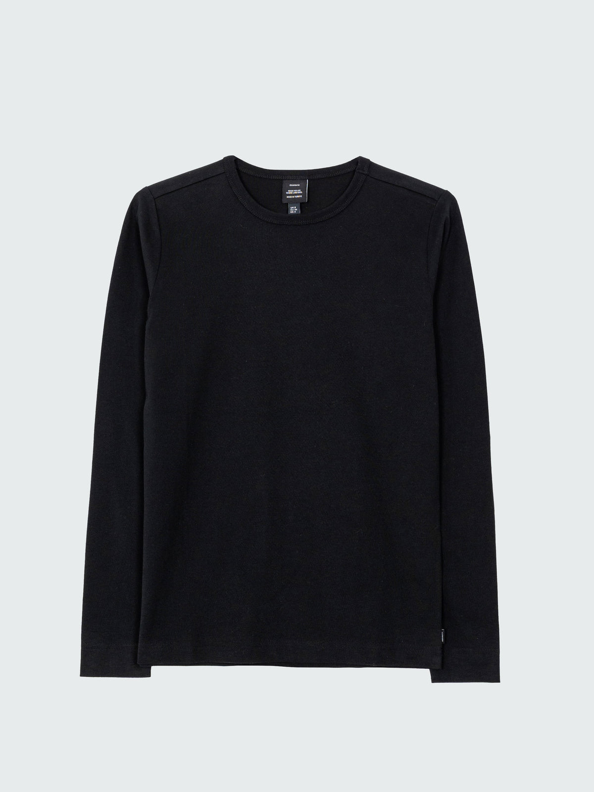 Eldon Long Sleeve T-Shirt in Black