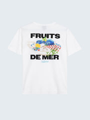 Organic Cotton T-Shirt in White - Fruits De Mer