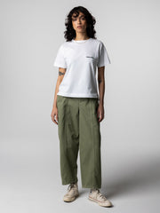 Organic Cotton T-Shirt in White - Fruits De Mer