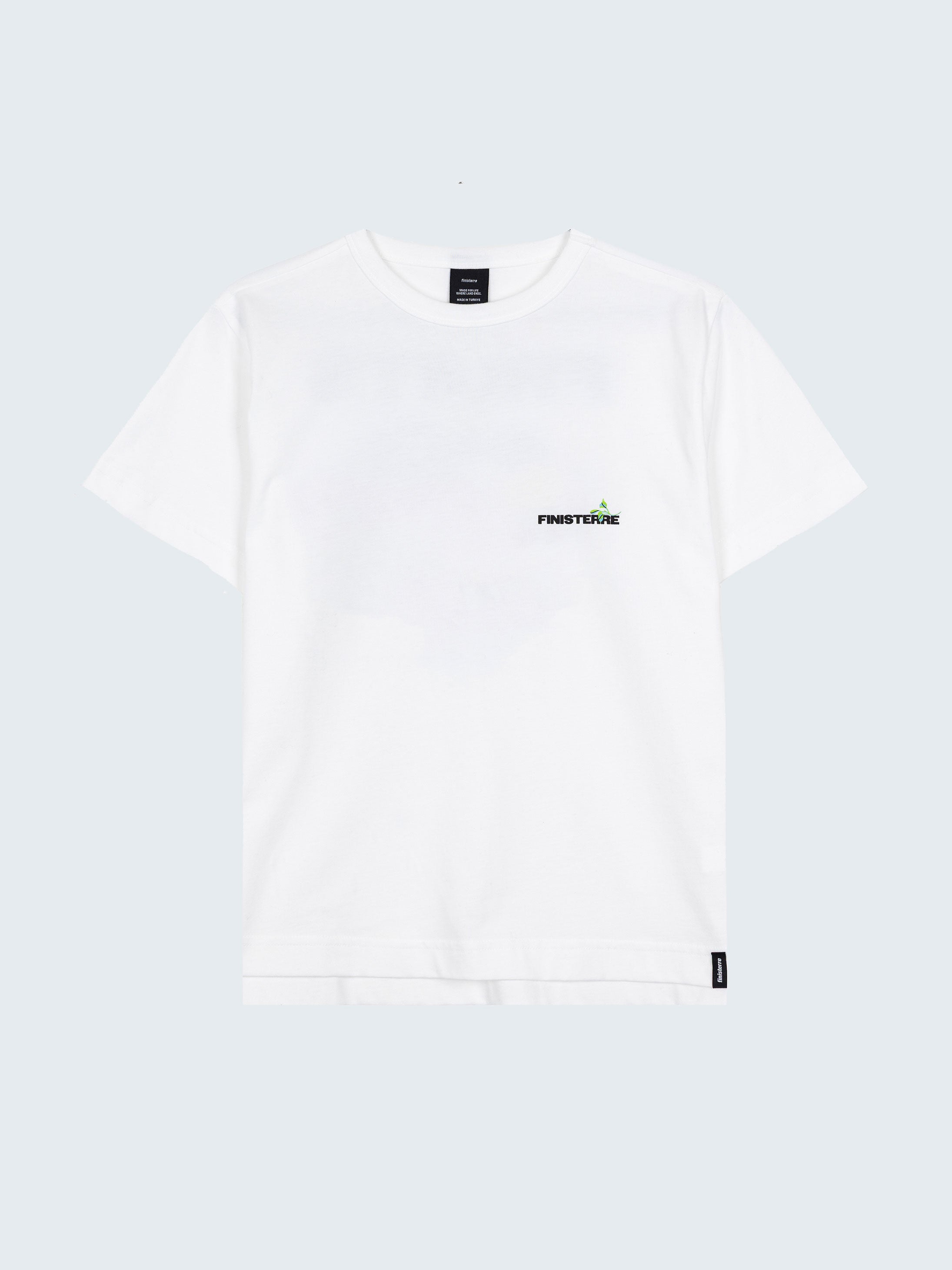 Organic Cotton T-Shirt in White - Fruits De Mer