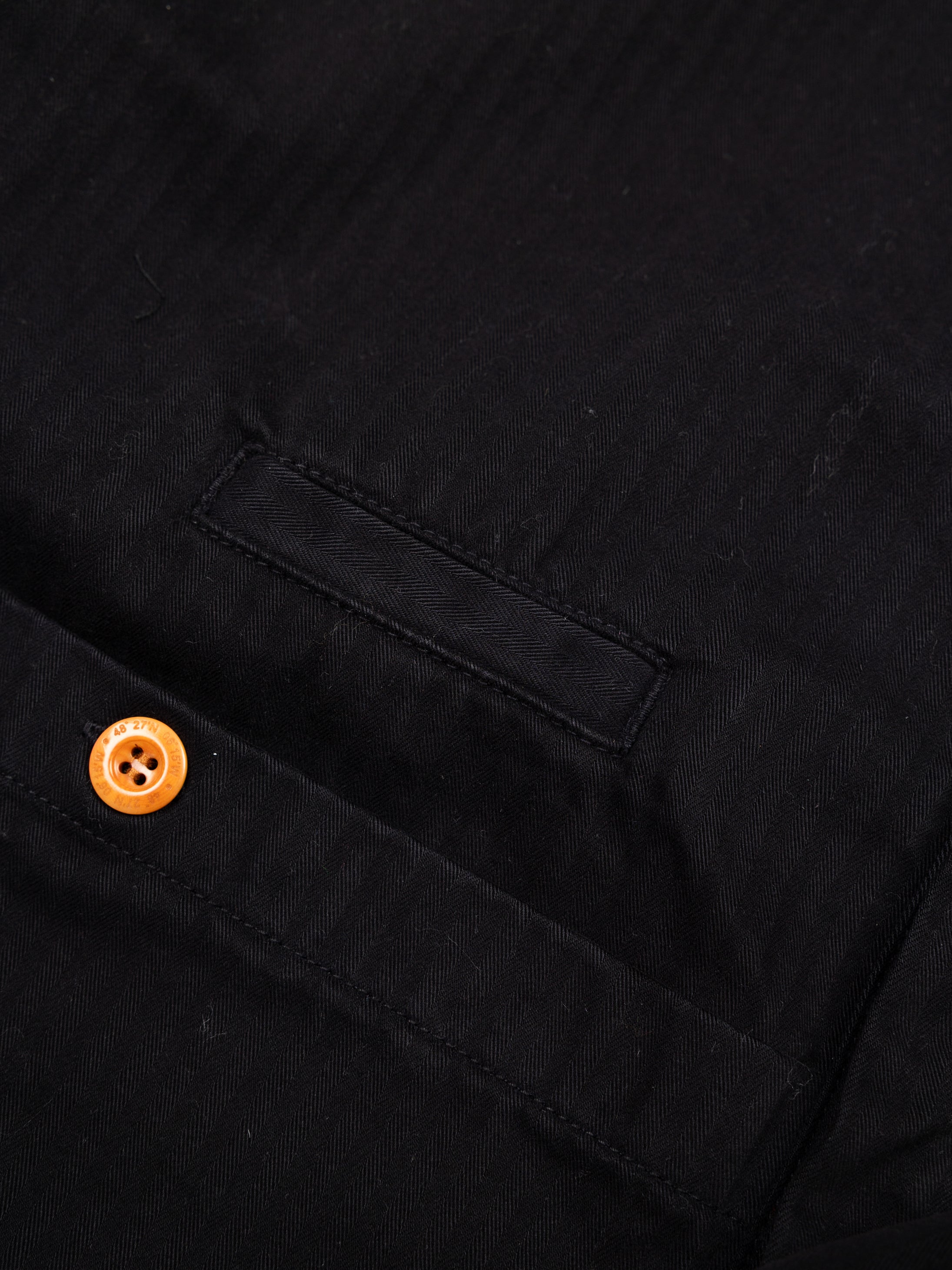 Organic Cotton Shirt in Black - Tonkin