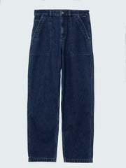 Denim Basset Utility Trouser in Dark Indigo