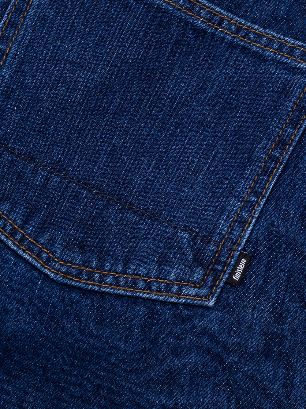 Denim Basset Utility Trouser in Dark Indigo