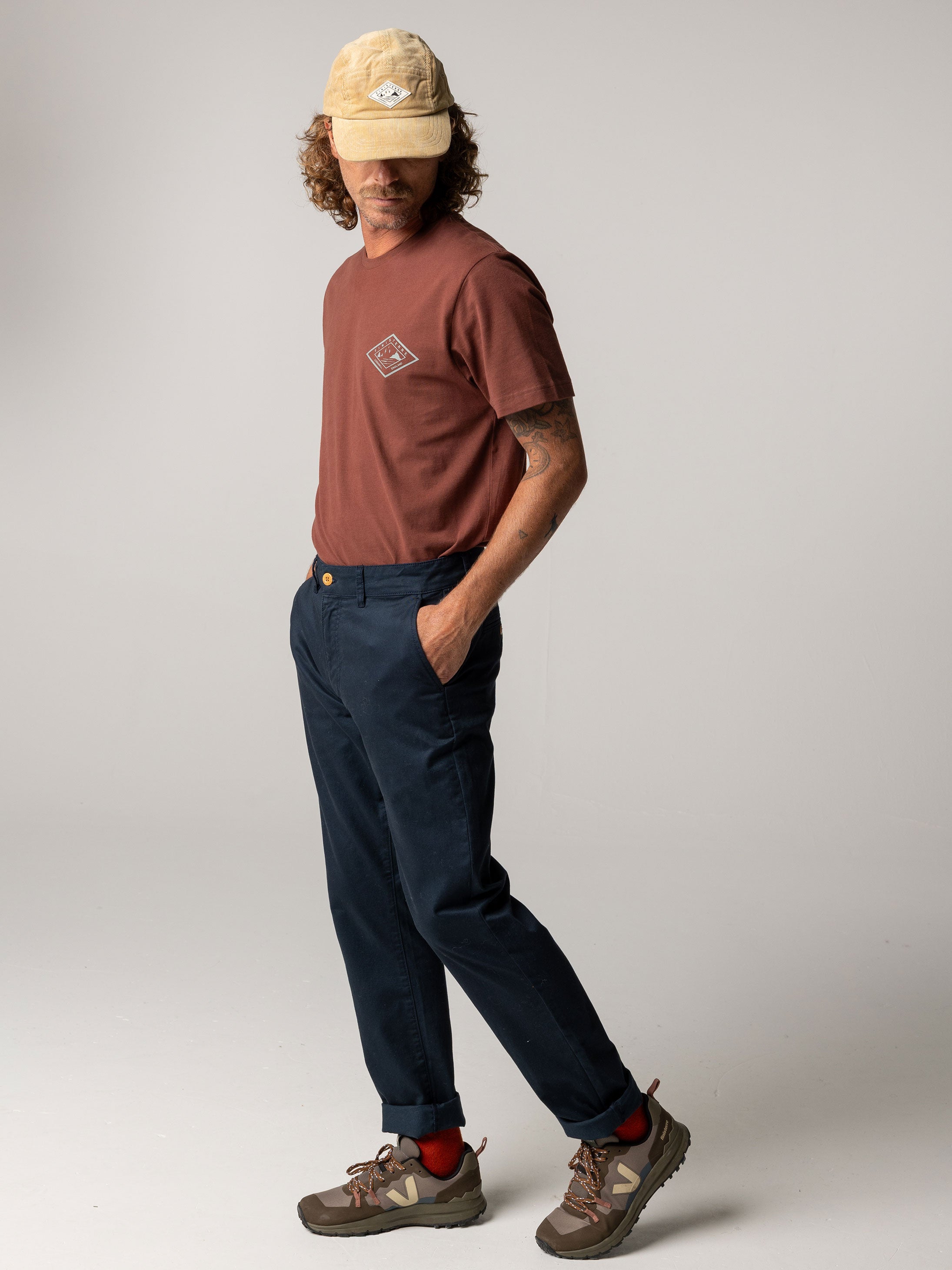 Rincon Slim Fit Chino in Navy