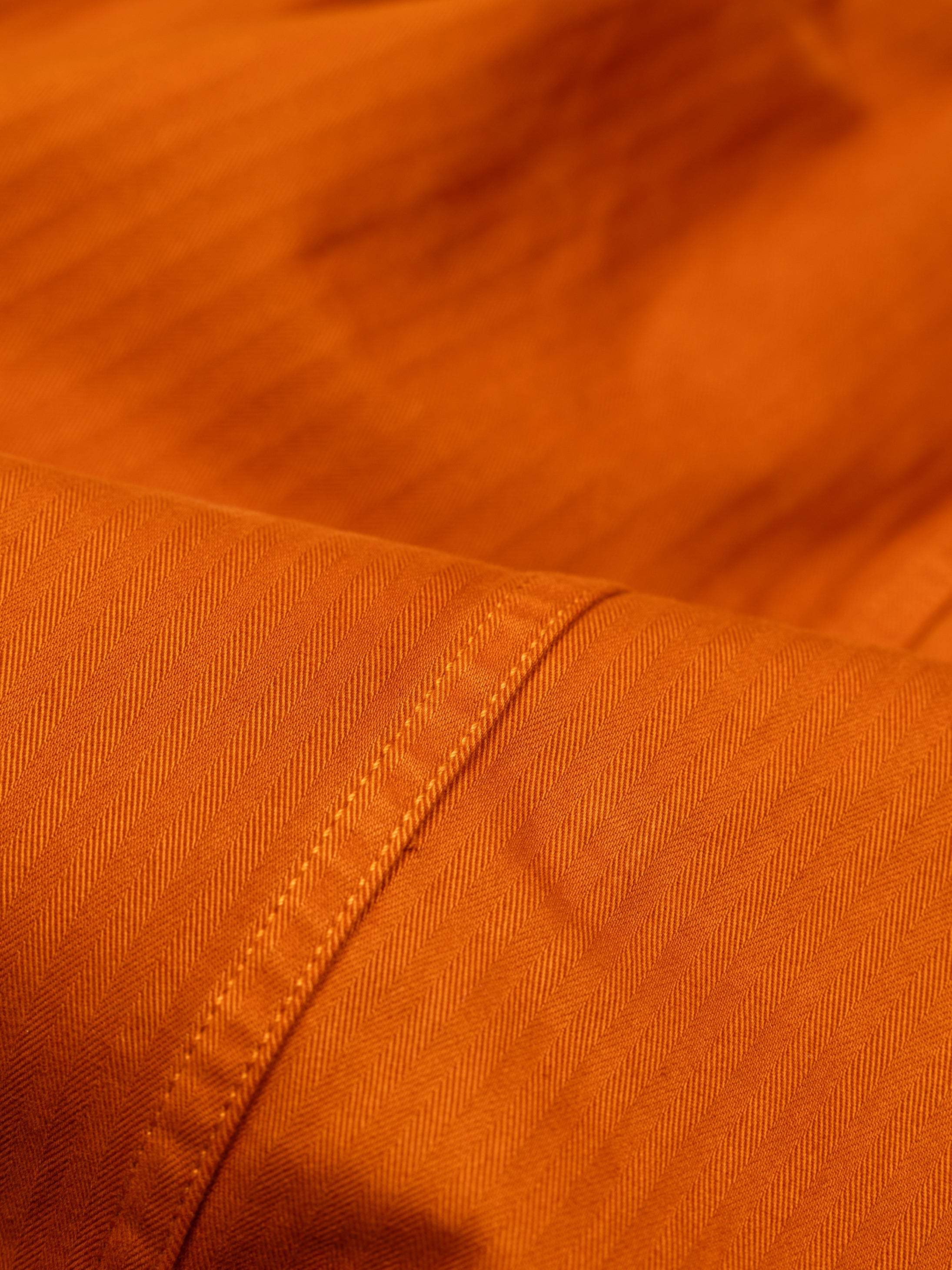 Organic Cotton Barrel Trouser in Copper - Croft