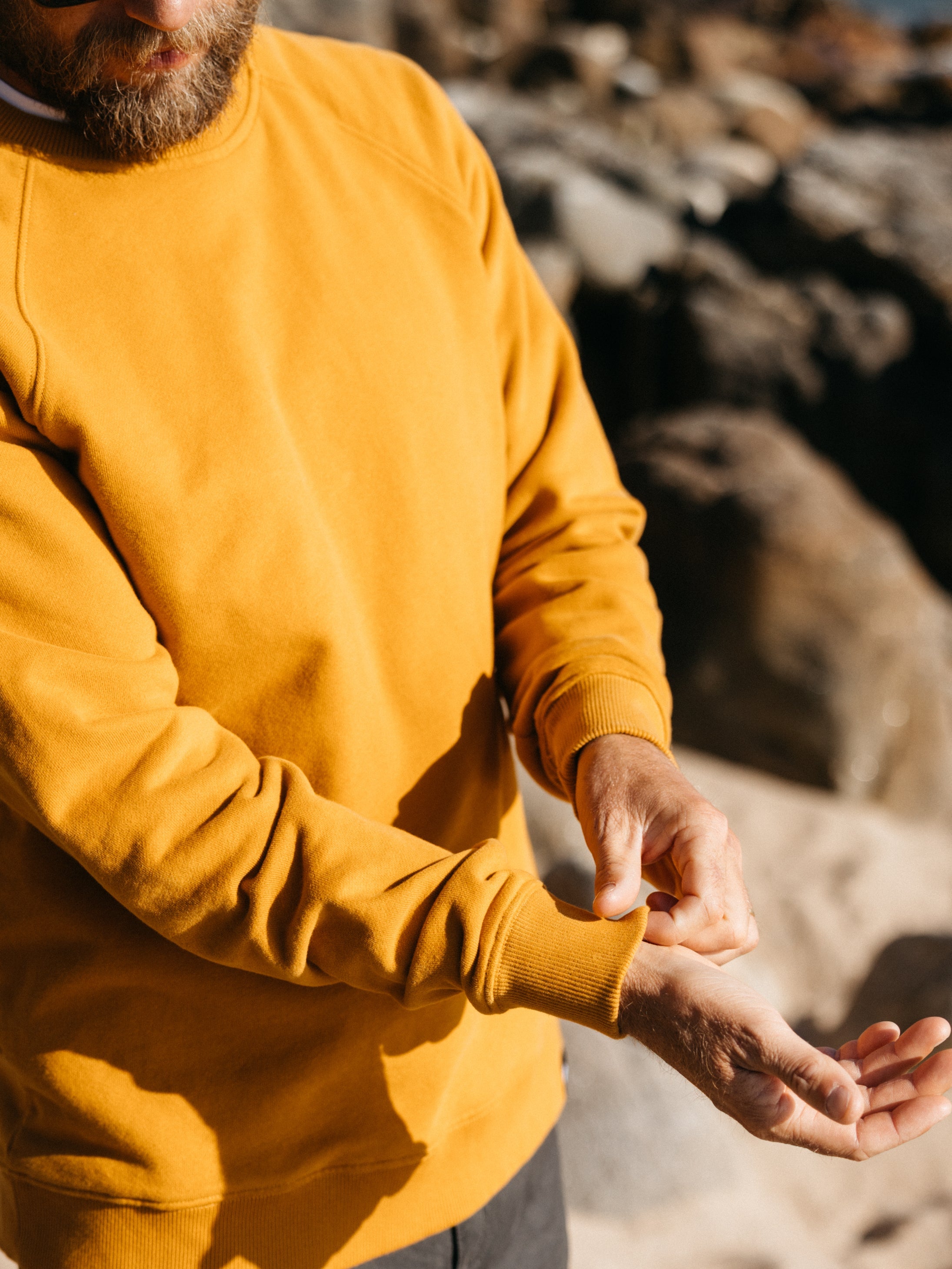 Organic Cotton Sweatshirt Orange - Coho
