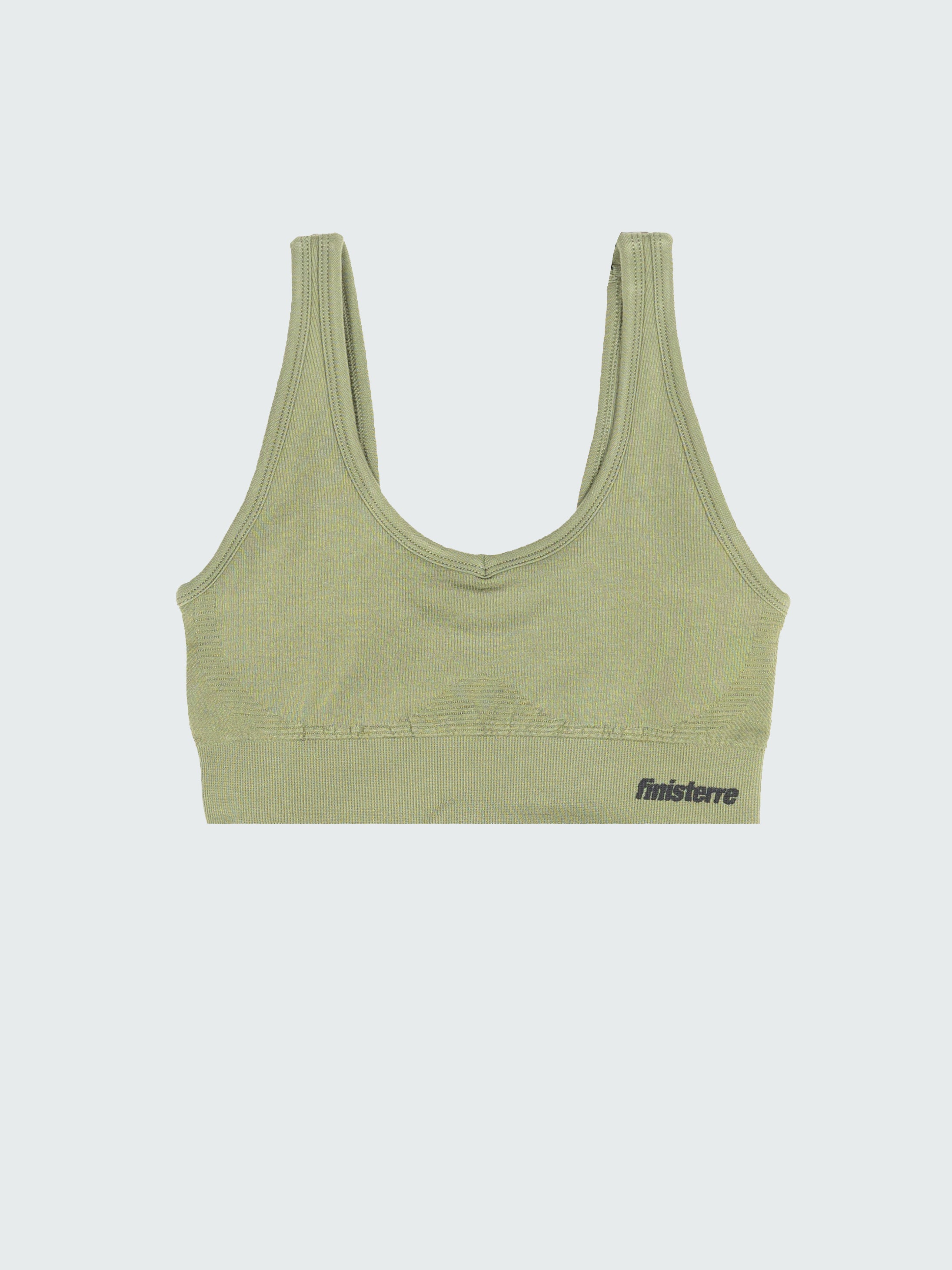 Seamless Bralet in Green - Sia