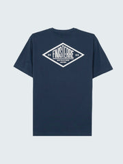 Organic Cotton T-Shirt in Navy - Diamond Type
