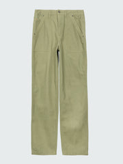Organic Cotton Basset Utility Trouser in Green