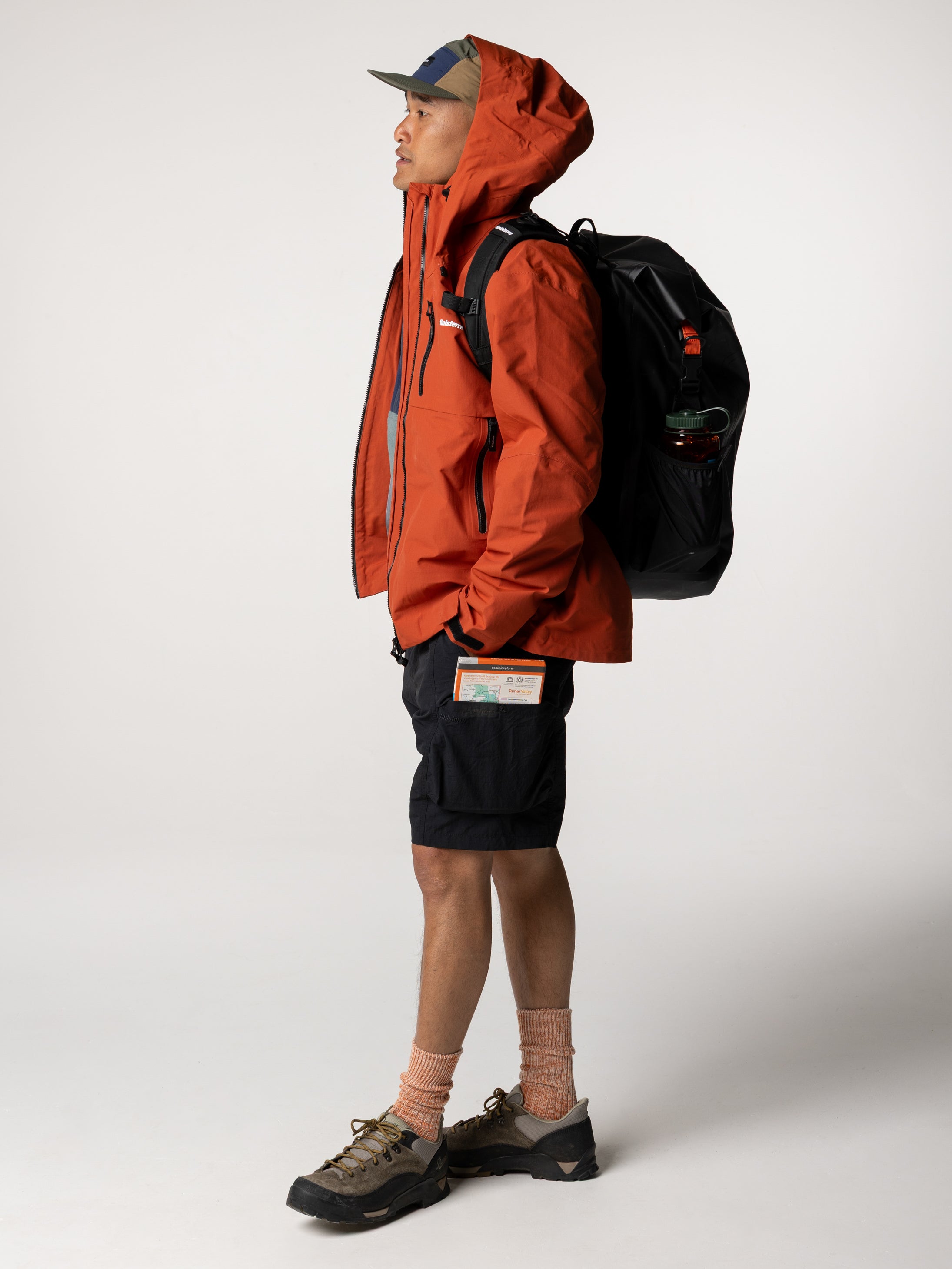 Stormbird Waterproof Jacket in Terracotta