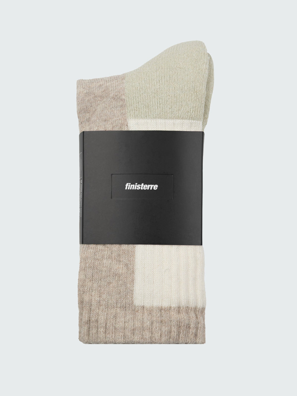 High Tide Pattern Sock (Linen Osmosis)
