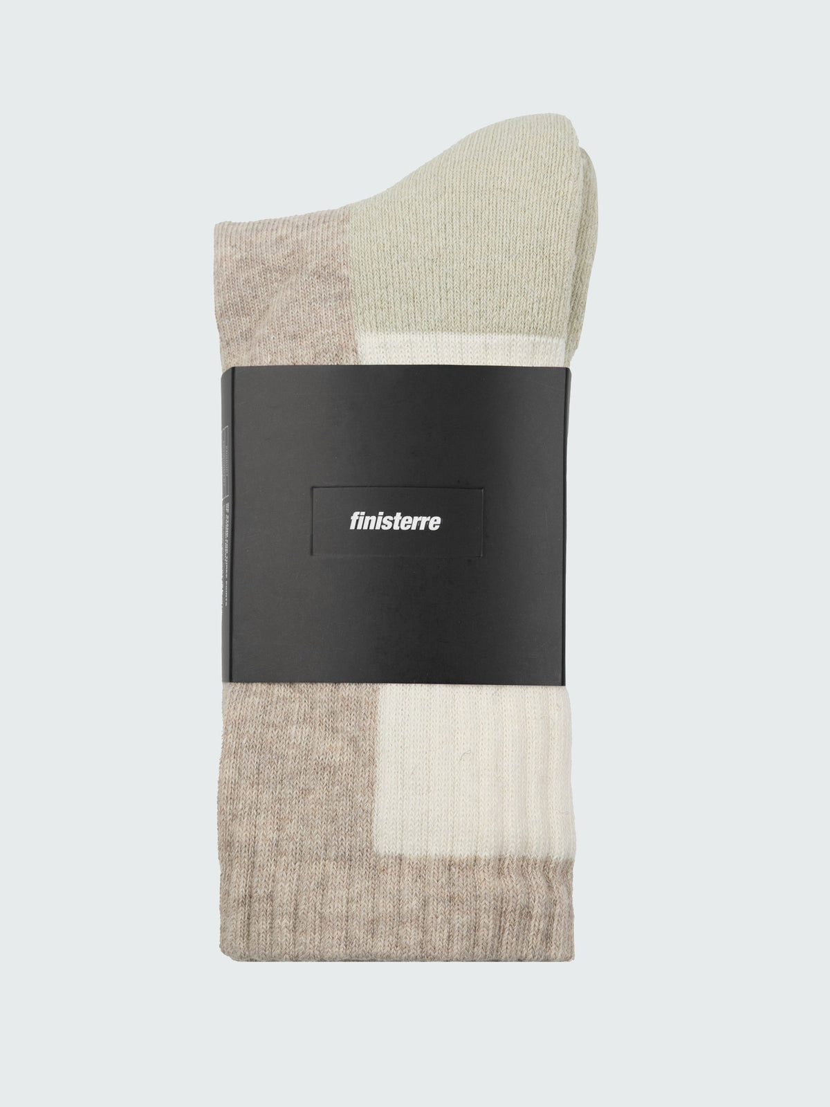 High Tide Pattern Sock (Linen Osmosis)