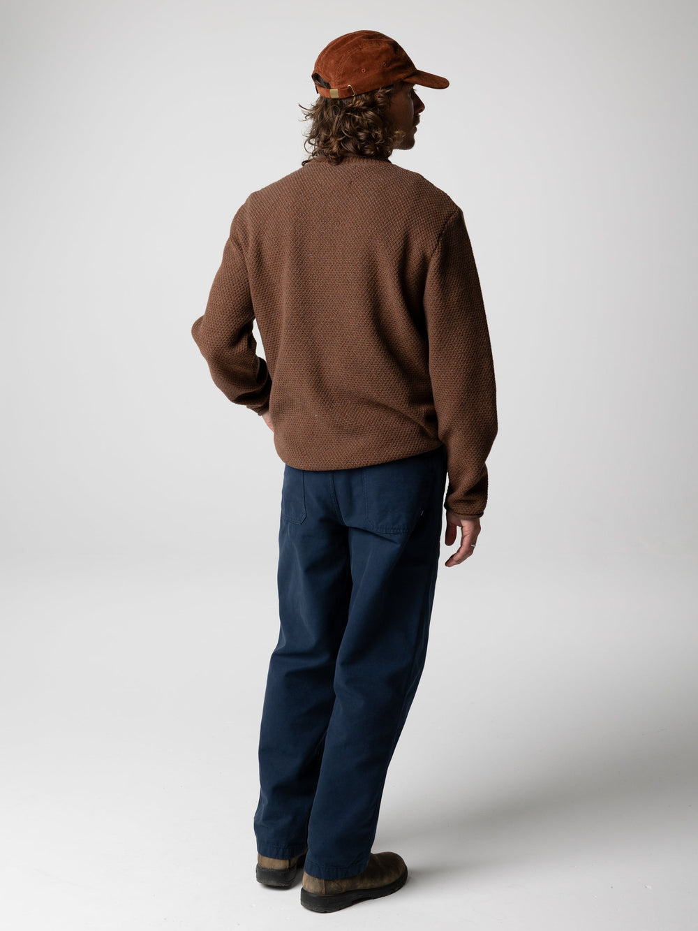 Wool Jumper in Brown - Barents