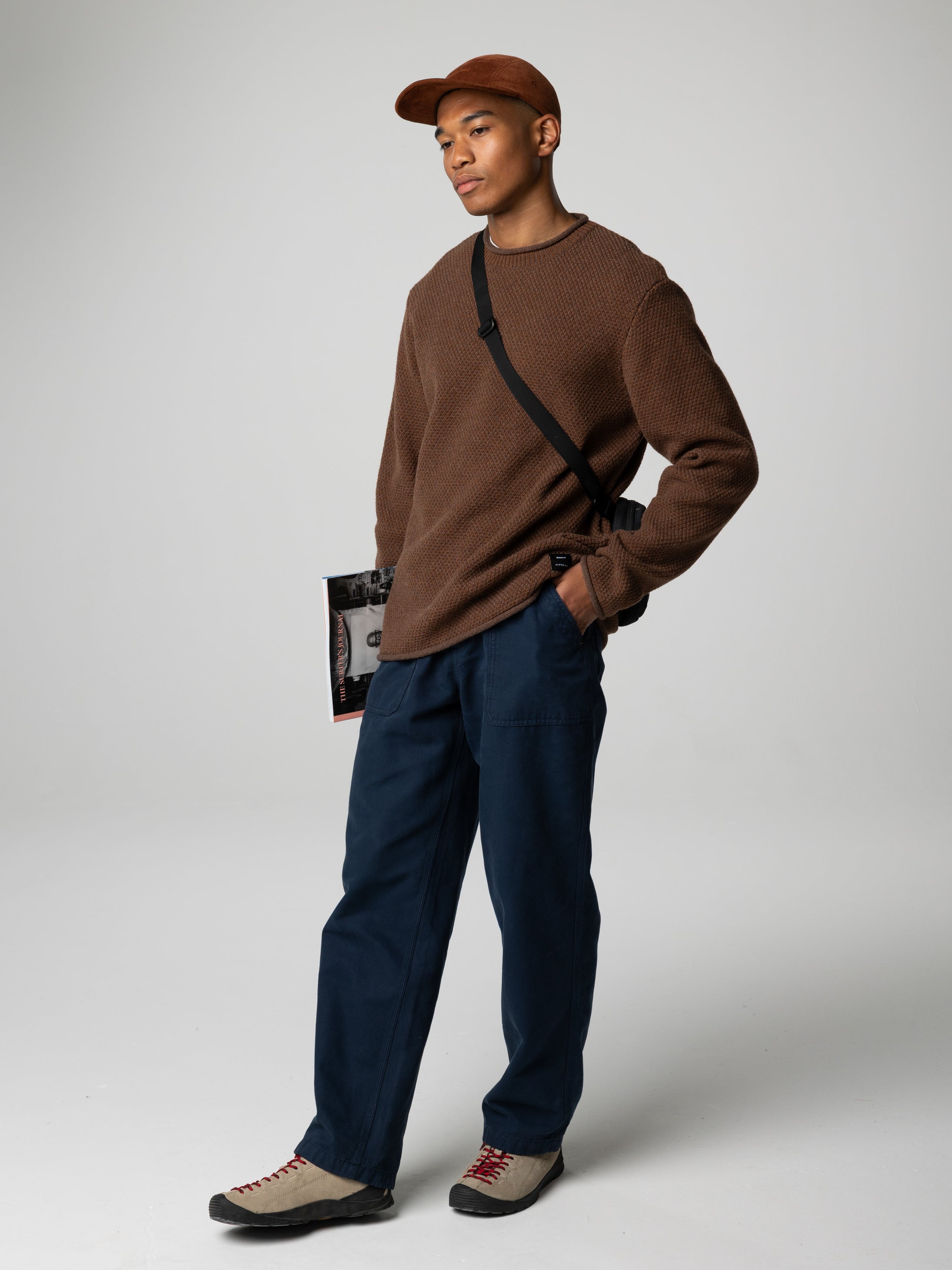 Wool Jumper in Brown - Barents