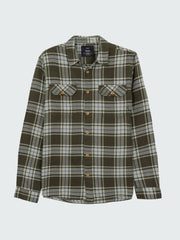Check Shirt in Timber Green Check - Beardsmore