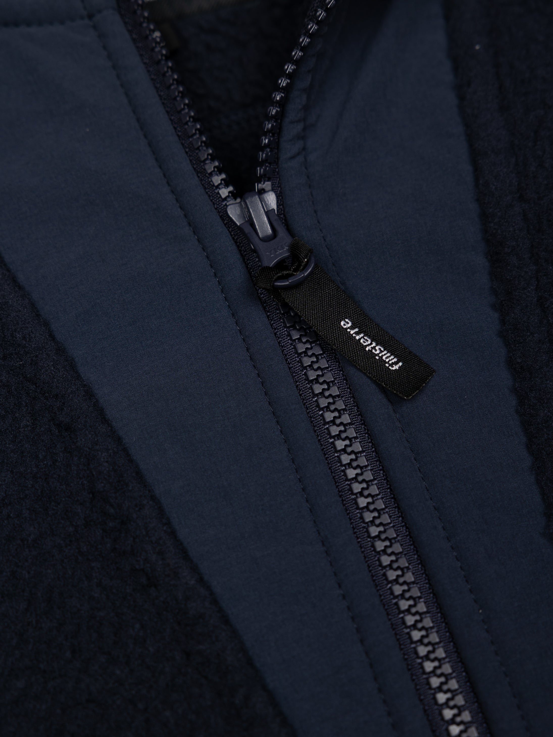 Recycled Fleece Hoodie in Navy - Bolster