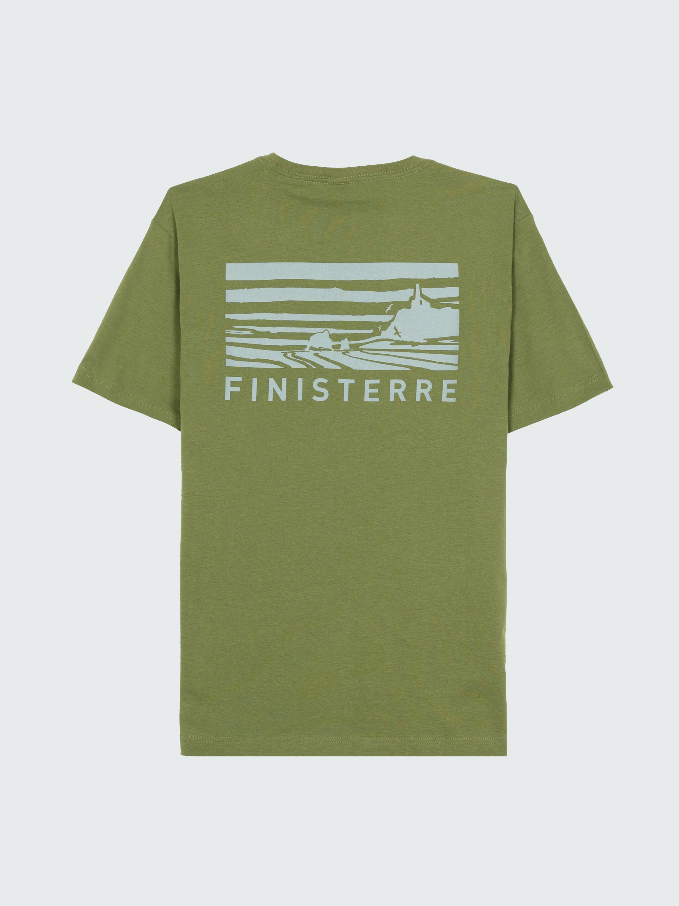Organic Cotton T-Shirt in Seagrass - Cape