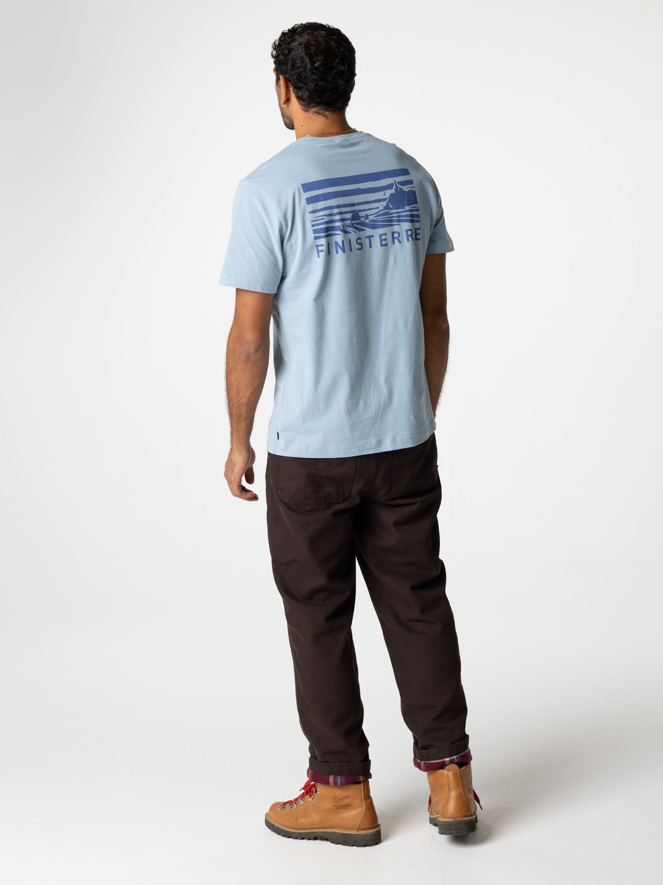 Organic Cotton T-Shirt in Blue - Cape