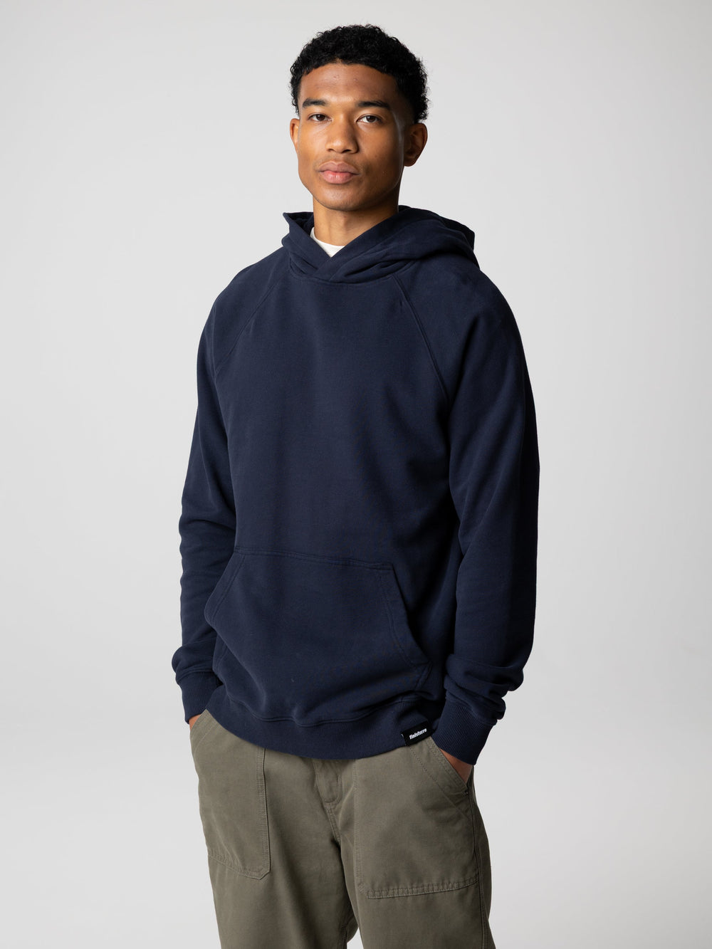 Organic Cotton Hoodie in Navy - Coho