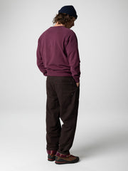 Organic Cotton Sweatshirt in Purple - Coho