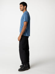 Organic Cotton T-Shirt in Blue - Diamond