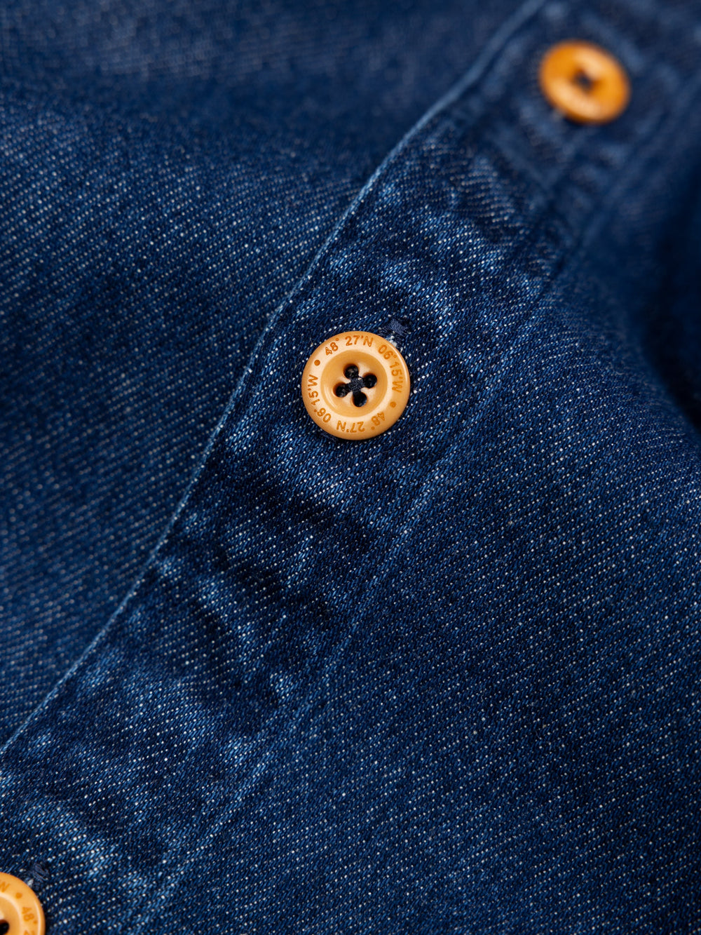 Organic Cotton Denim Shirt - Eddystone