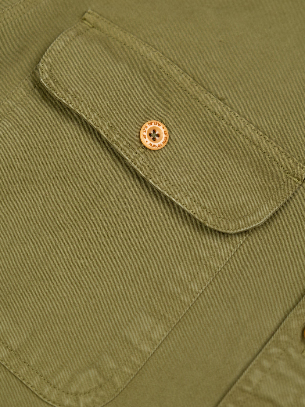 Organic Cotton Shirt in Seagrass - Eddystone