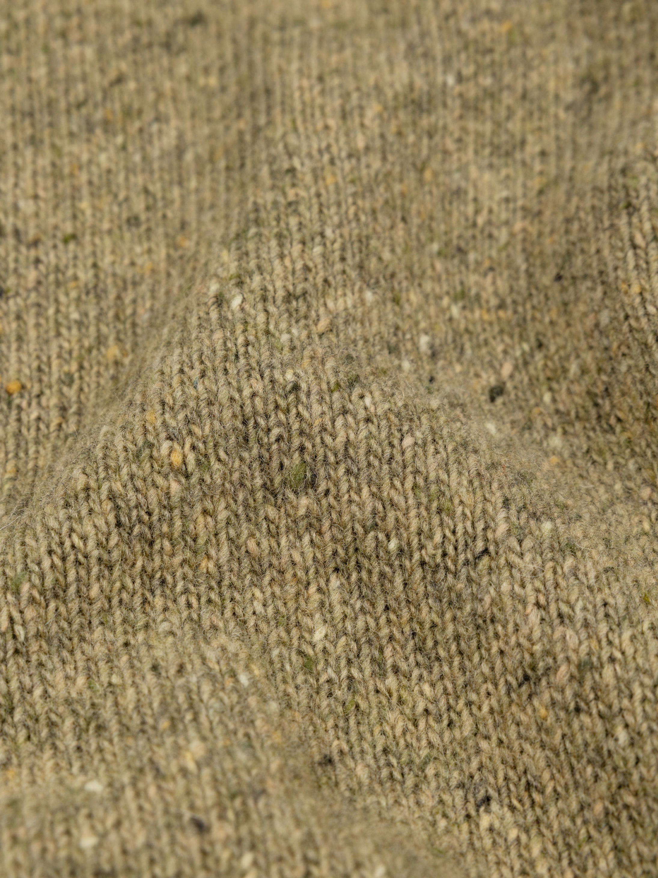 Merino Crew Knit Jumper in Seagrass - Farne