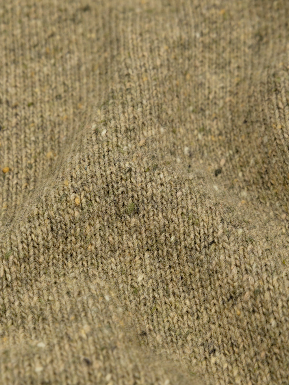 Merino Crew Knit Jumper in Seagrass - Farne