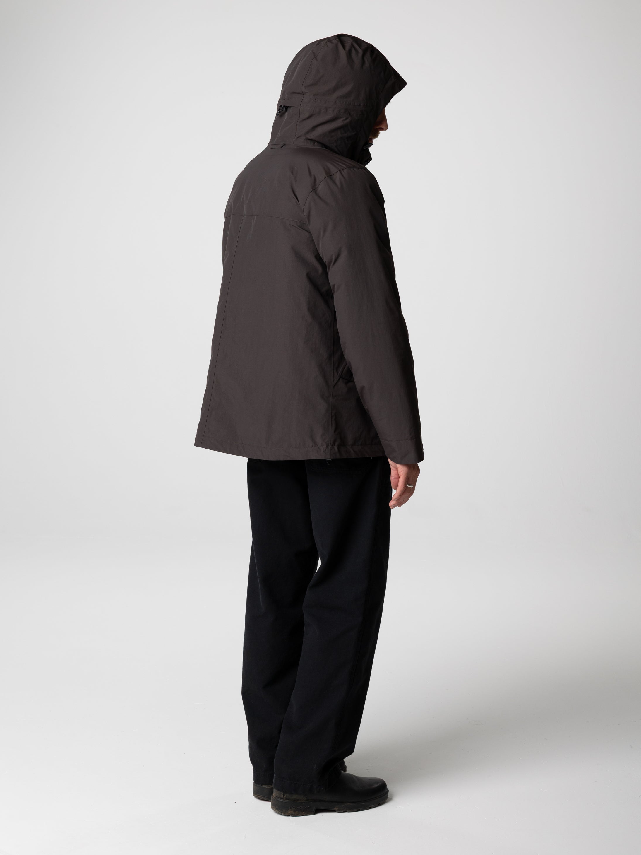 Recycled Waterproof Jacket in Burnt Umber - Forth
