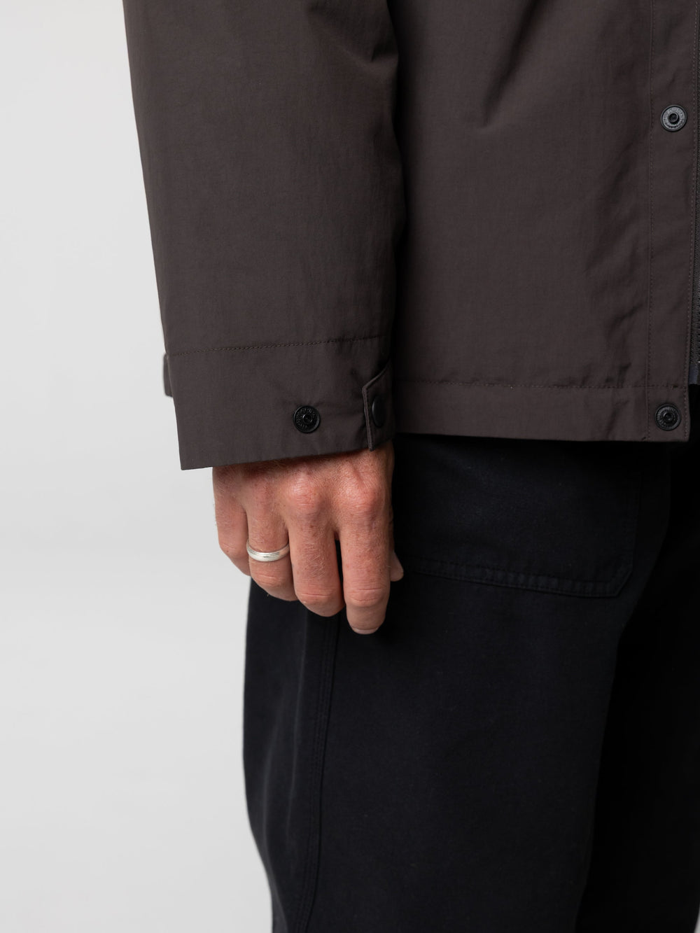 Recycled Waterproof Jacket in Burnt Umber - Forth