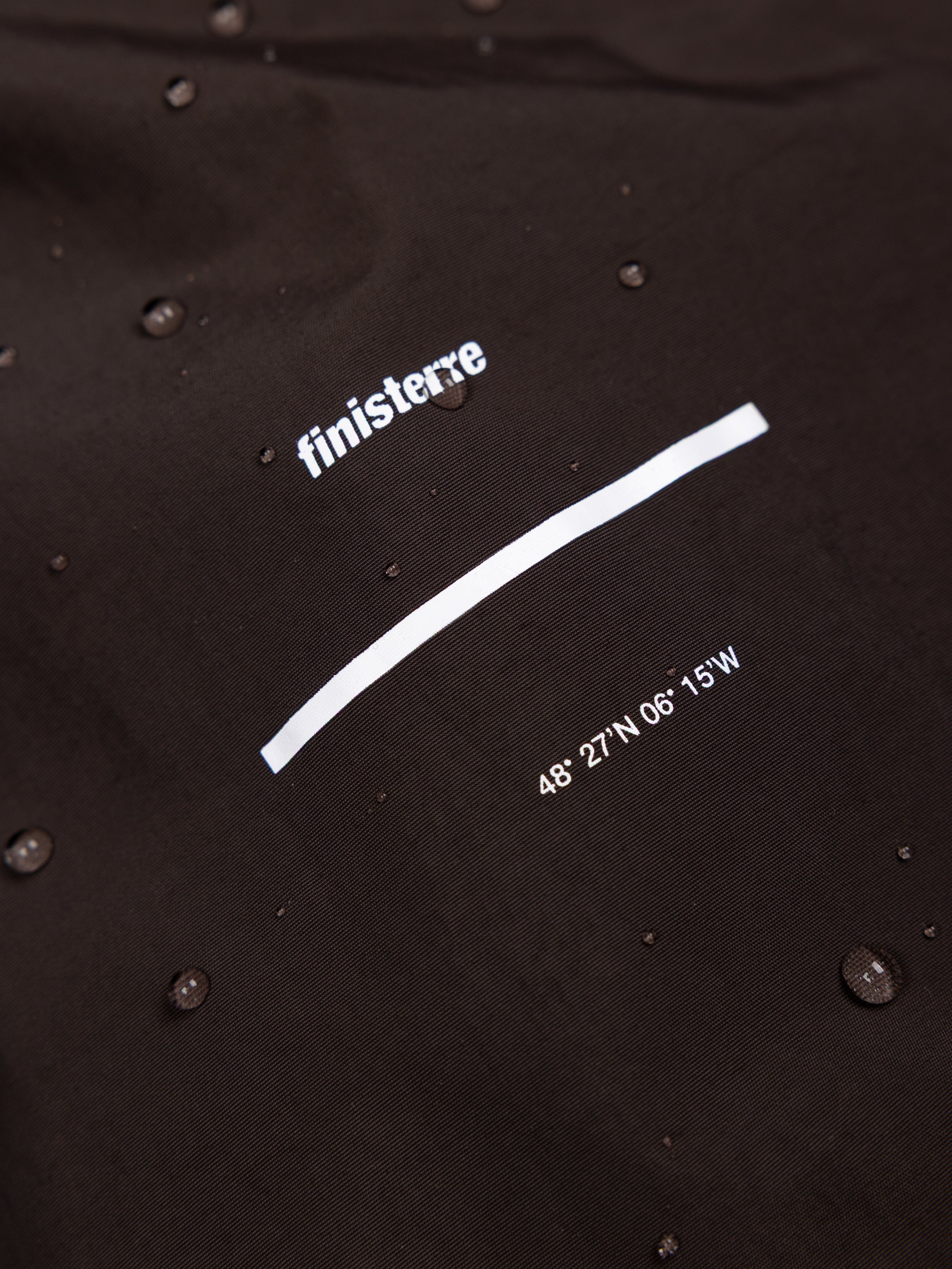 Recycled Waterproof Jacket in Burnt Umber - Forth