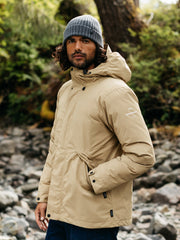 Recycled Waterproof Jacket in Flint
