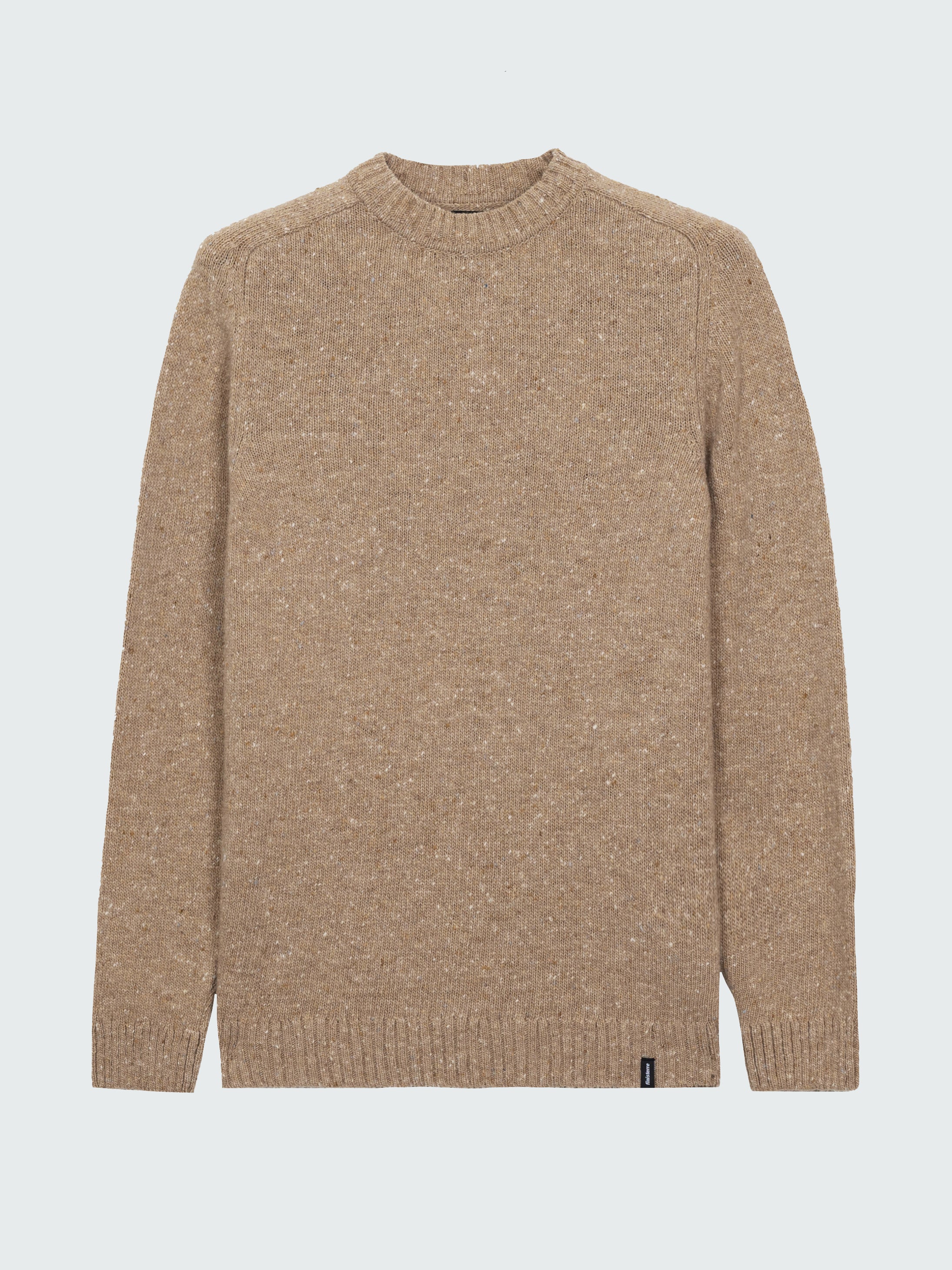 Wool Jumper in Taupe - Furlong