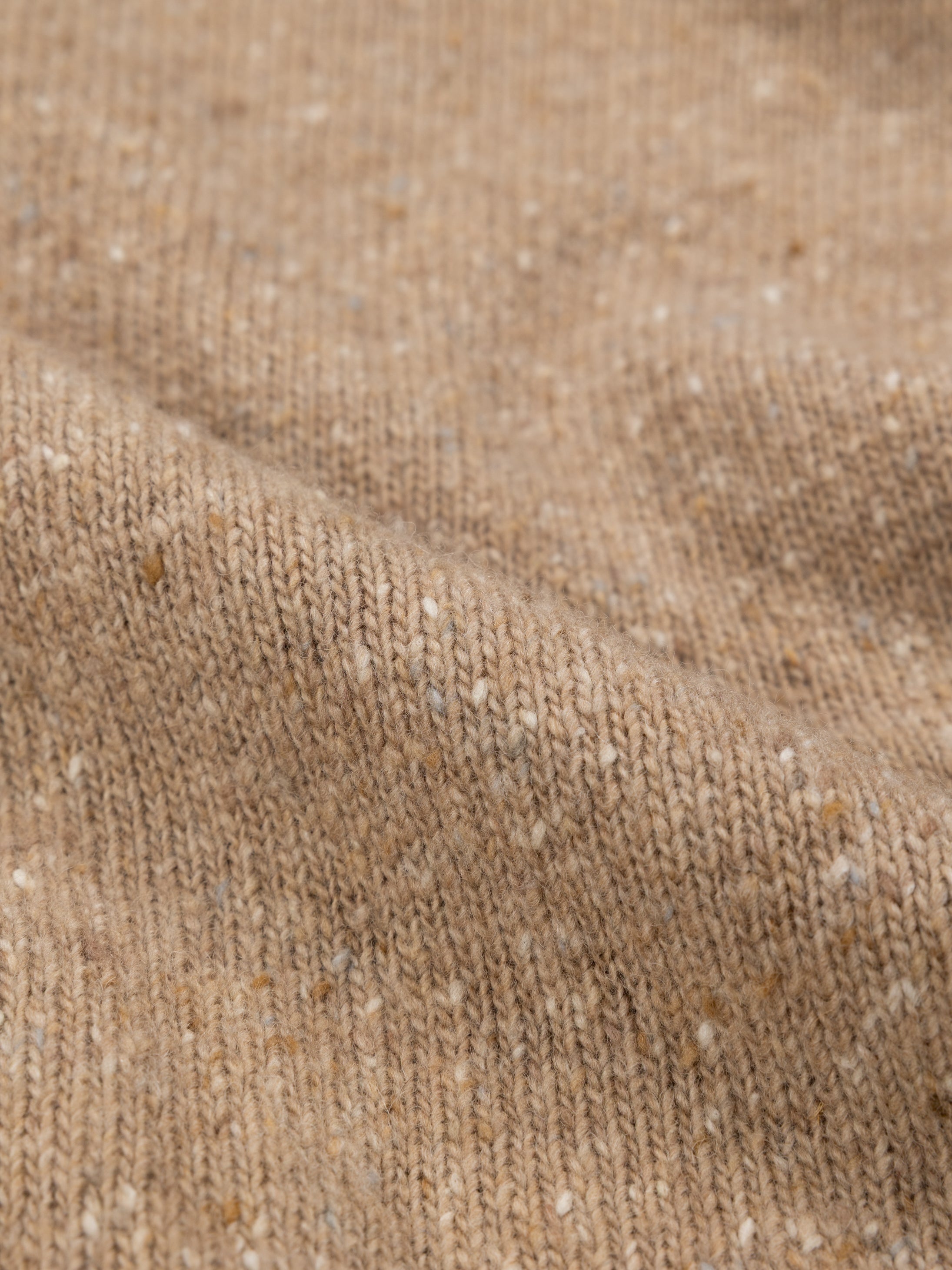 Wool Jumper in Taupe - Furlong