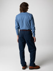Organic Cotton T-Shirt in Blue - Harlyn