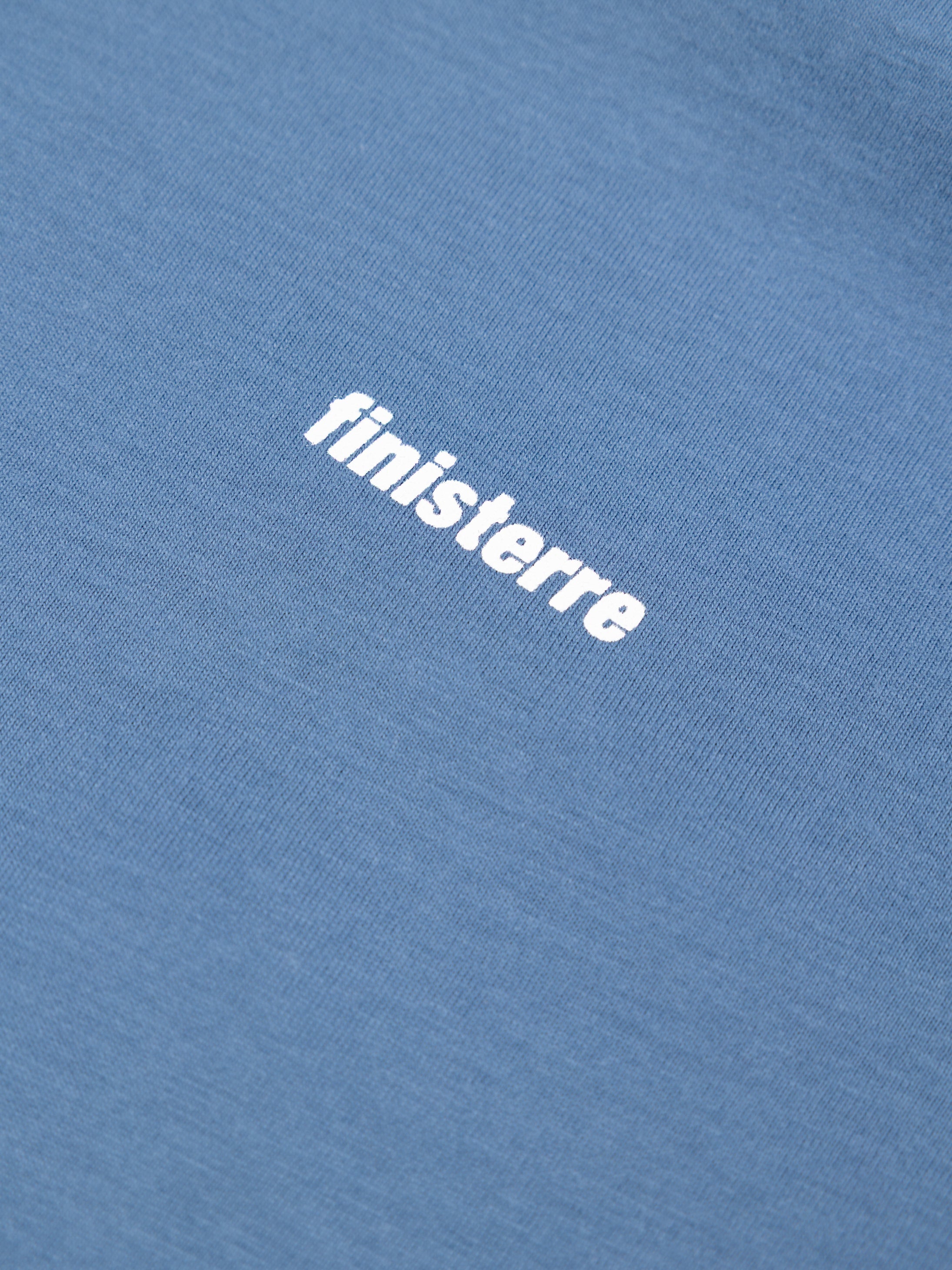 Organic Cotton T-Shirt in Blue - Harlyn