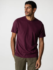 Organic Cotton T-Shirt in Pink - Harlyn
