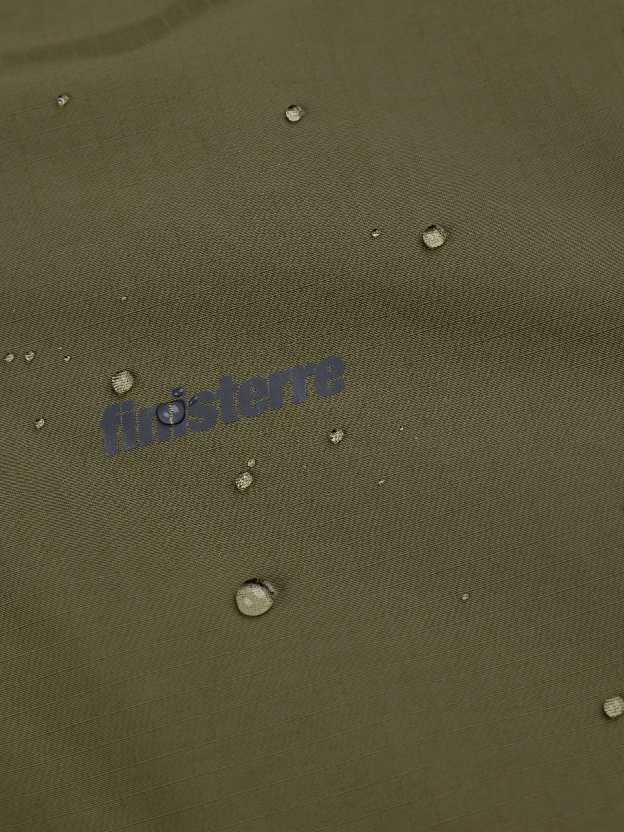 Recycled Longline Waterproof in Olive