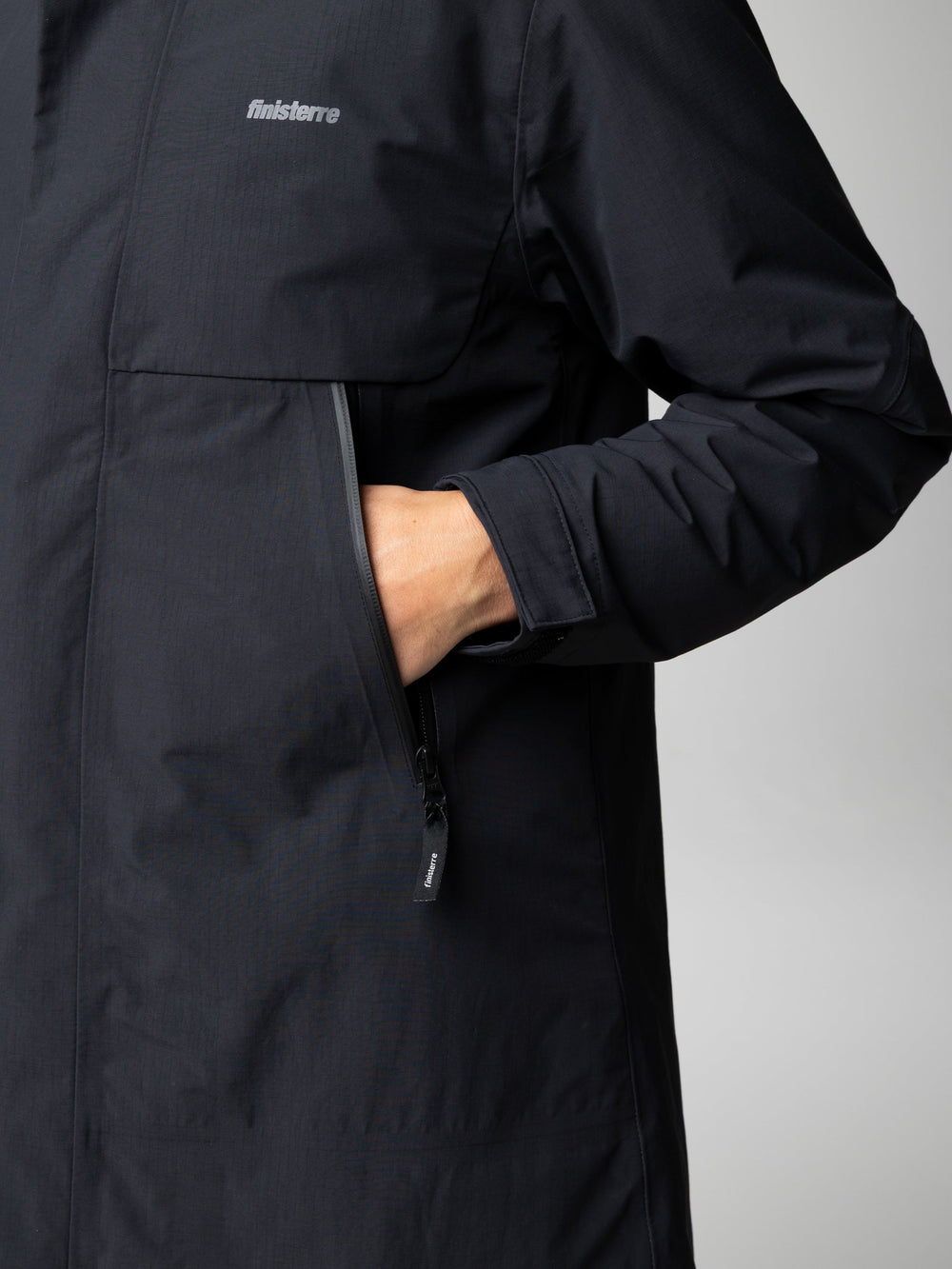 Longline Waterproof in Black - Stormbird