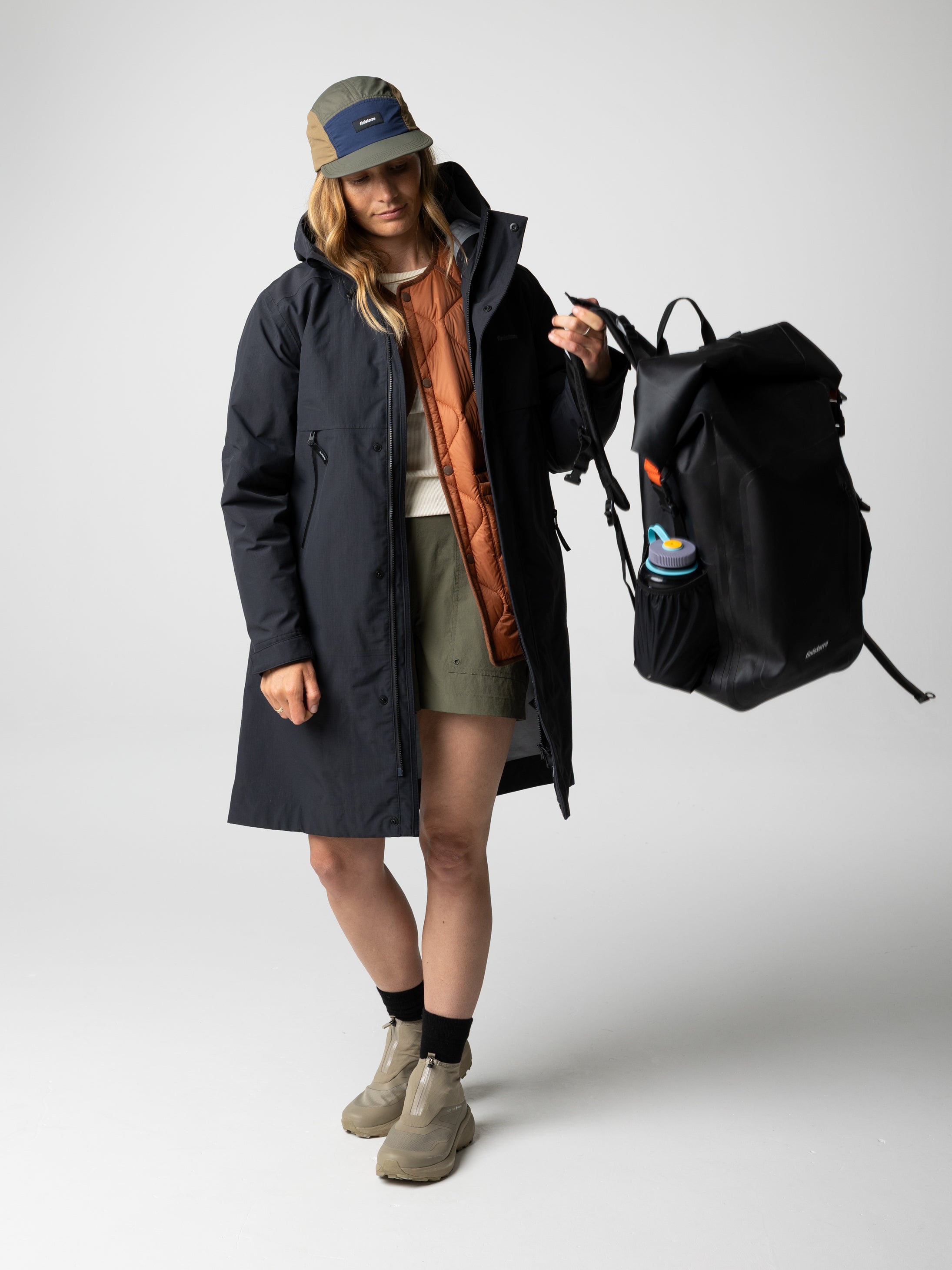 Longline Waterproof in Black - Stormbird