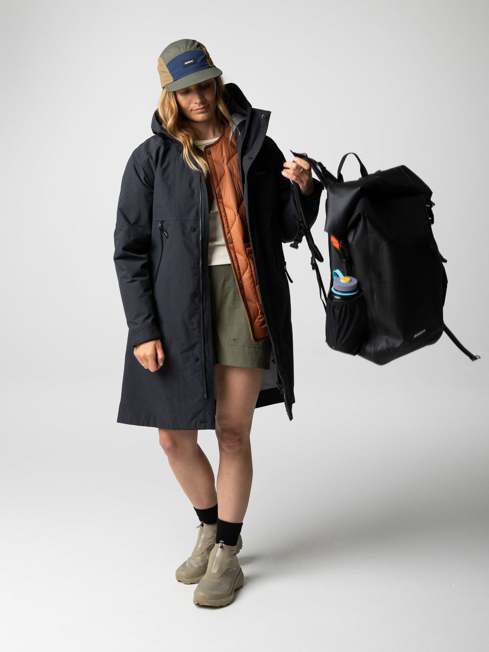 Longline Waterproof in Black - Stormbird