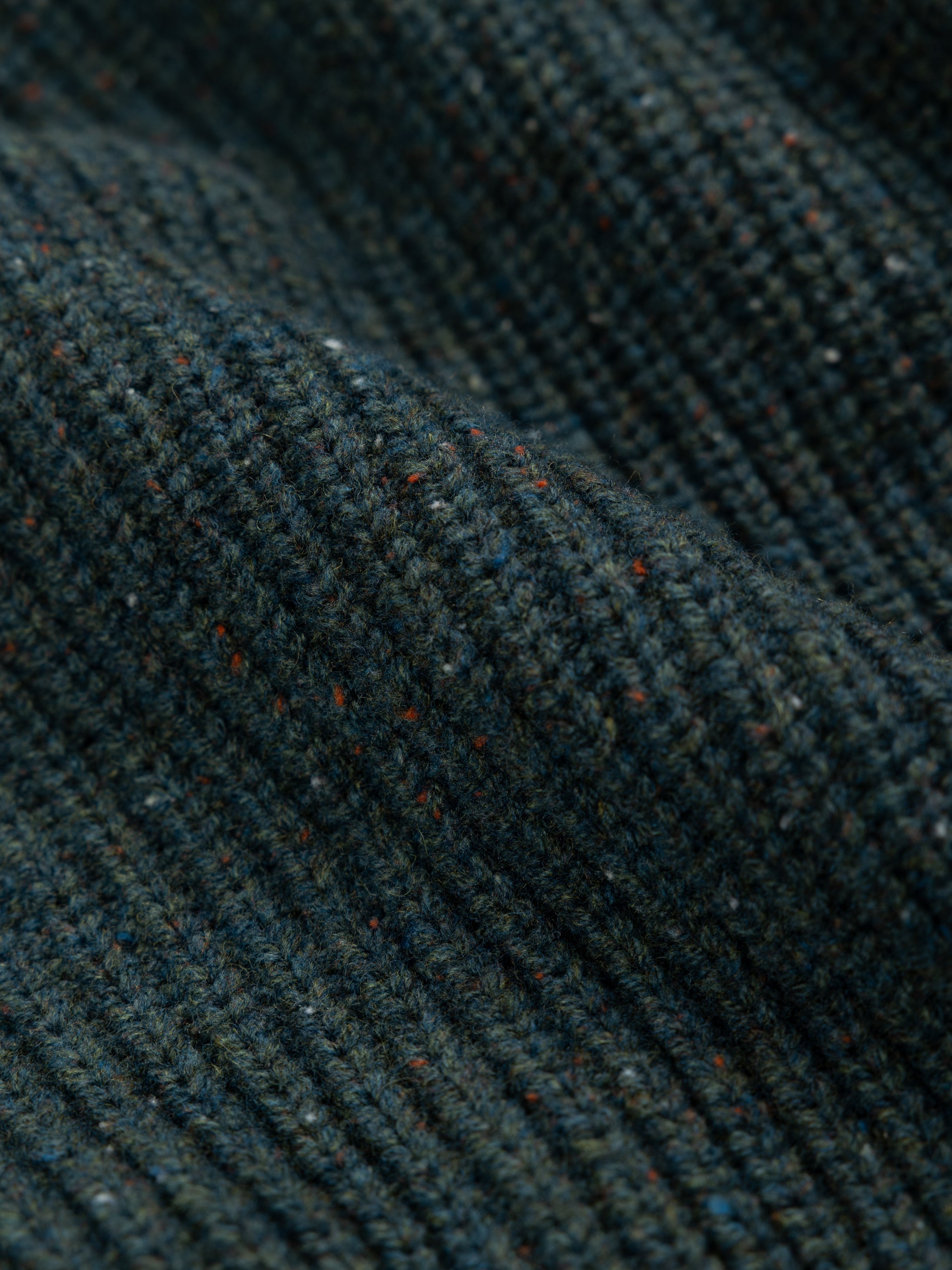 Wool Jumper in Marine - Mora