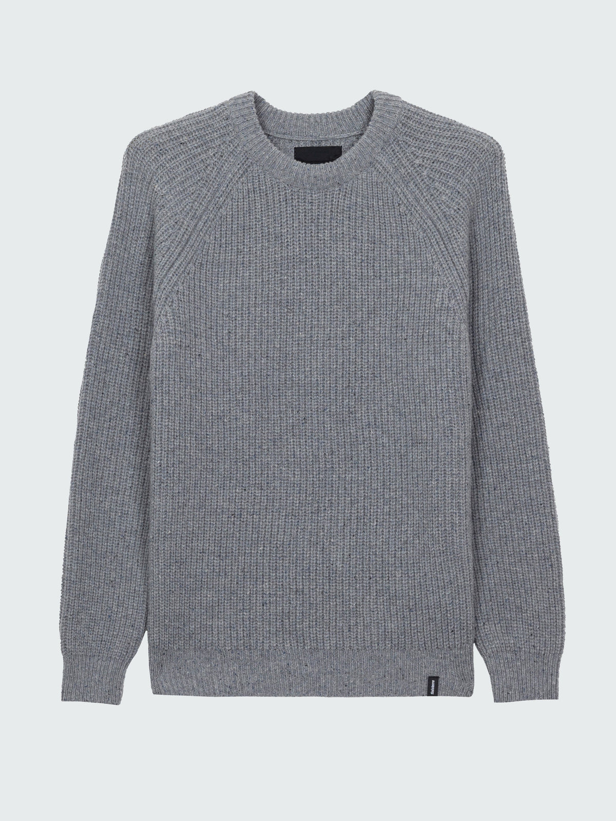 Wool Jumper in Grey Blue - Mora
