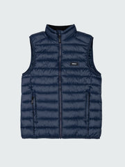Recycled Gilet in Navy - Nimbus